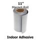 11 Inch Indoor Adhesive Magnet Strips